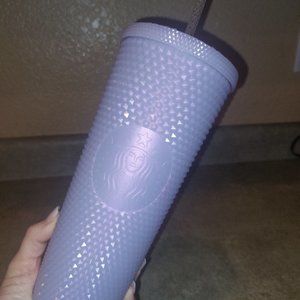 Starbucks Lavender Studded Tumbler